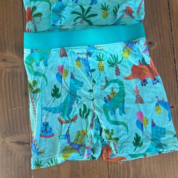 Little Sleepies birthday Dinosaur Kids Pajama Set - Picture 2 of 6